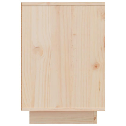 Comodino 50x34x50 cm in Legno Massello di Pino