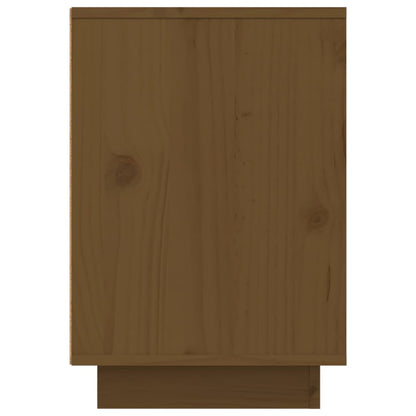 Comodino ambra 50x34x50 cm in Legno Massello di Pino