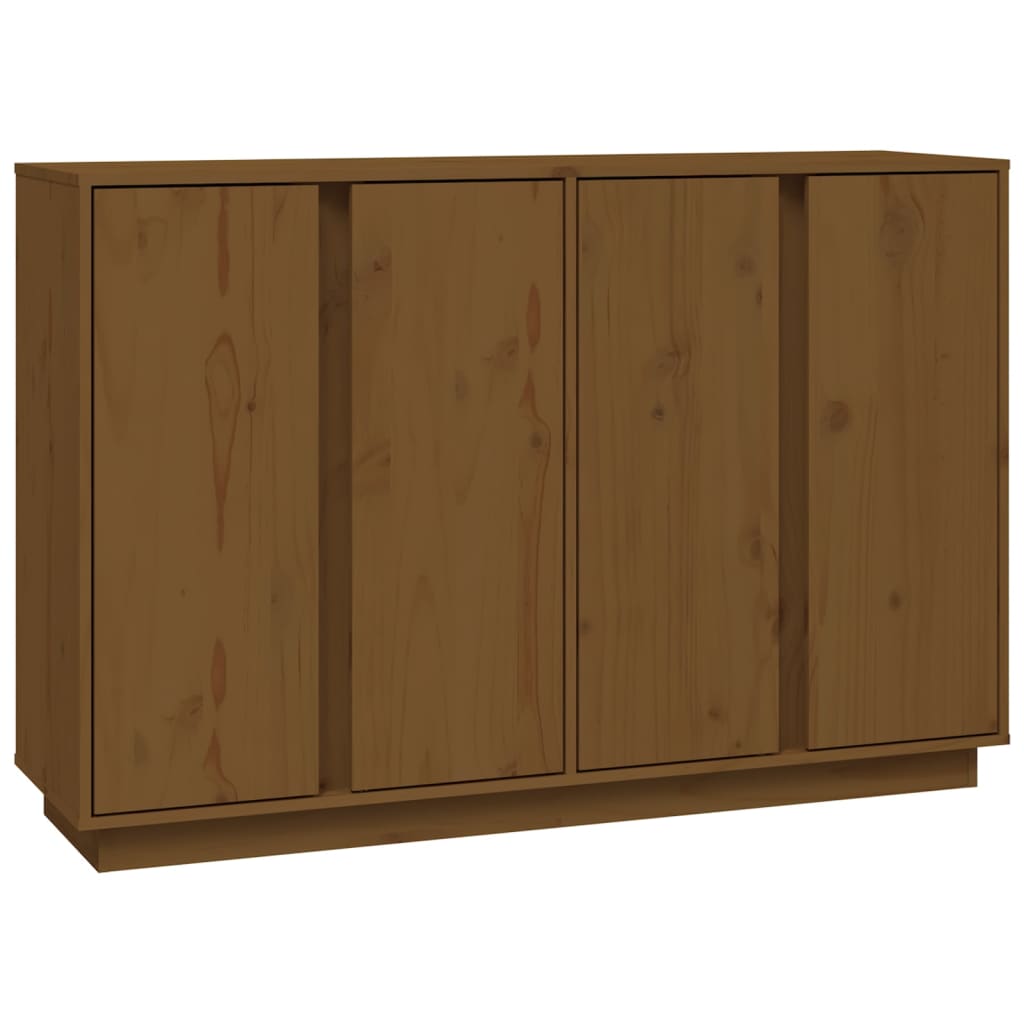 Credenza ambra 120x35x80 cm in Legno Massello di Pino - homemem39