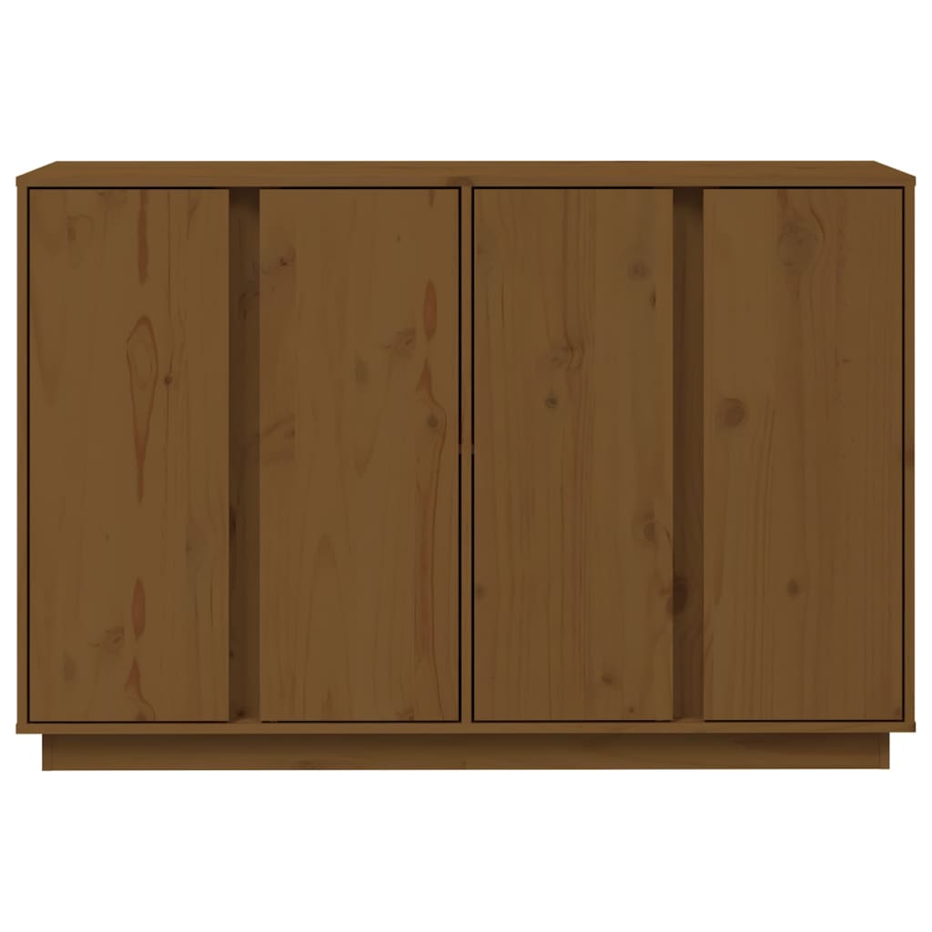 Credenza ambra 120x35x80 cm in Legno Massello di Pino - homemem39