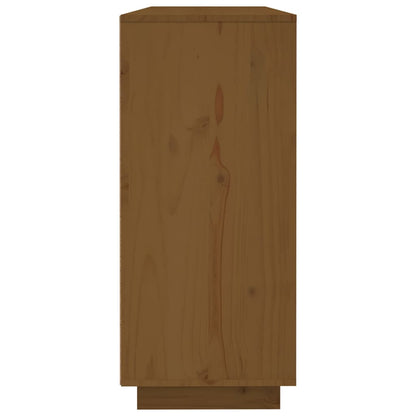 Credenza ambra 120x35x80 cm in Legno Massello di Pino - homemem39