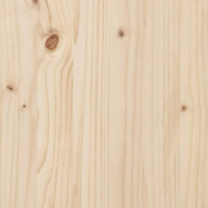 Tavolino da Salotto 80x55x40,5 cm in Legno Massello di Pino