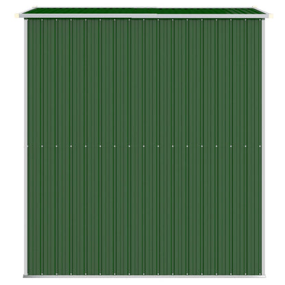 Capanno da Giardino Verde 192x191x223cm Acciaio Zincato - homemem39