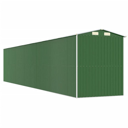 Capanno da Giardino Verde 192x1021x223 cm Acciaio Zincato | homemem39