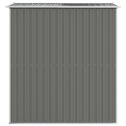 Capanno da Giardino Grigio Chiaro 192x191x223cm Acciaio Zincato - homemem39