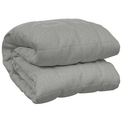 Coperta Ponderata Grigia 120 x 180 cm 5 kg Tessuto