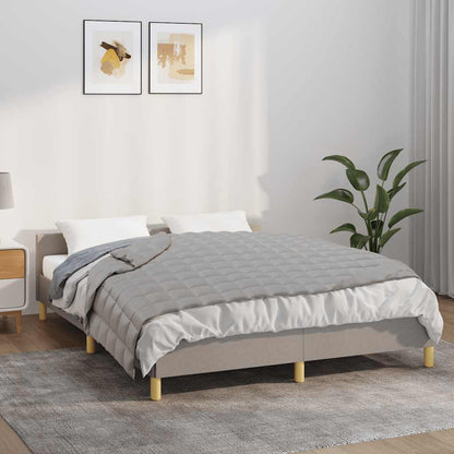 Coperta Ponderata Grigia 138x200 cm 6 kg Tessuto