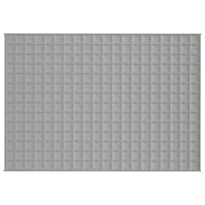 Coperta Ponderata Grigia 138x200 cm 10 kg Tessuto