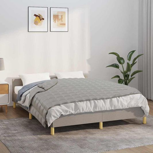 Coperta Ponderata Grigia 150x200 cm 7 kg Tessuto | homemem39