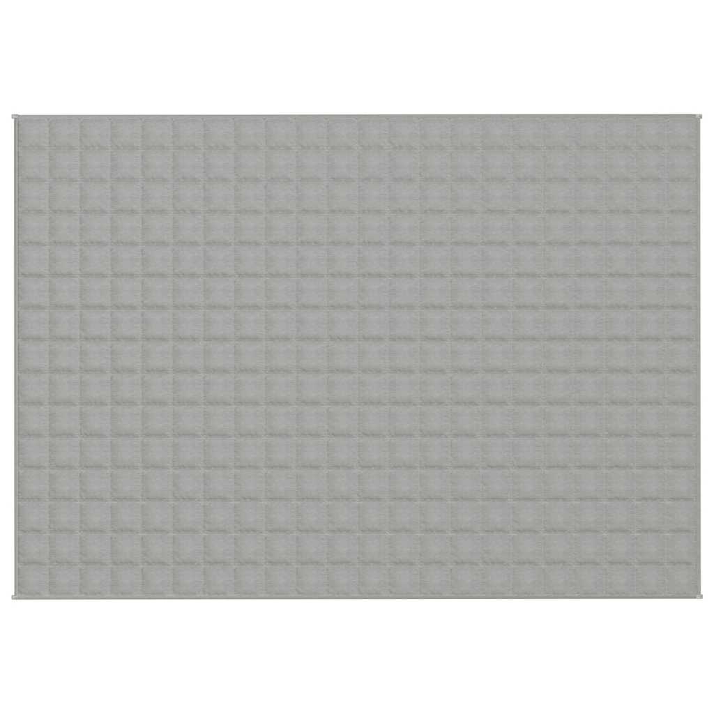 Coperta Ponderata Grigia 155x220 cm 7 kg Tessuto | homemem39