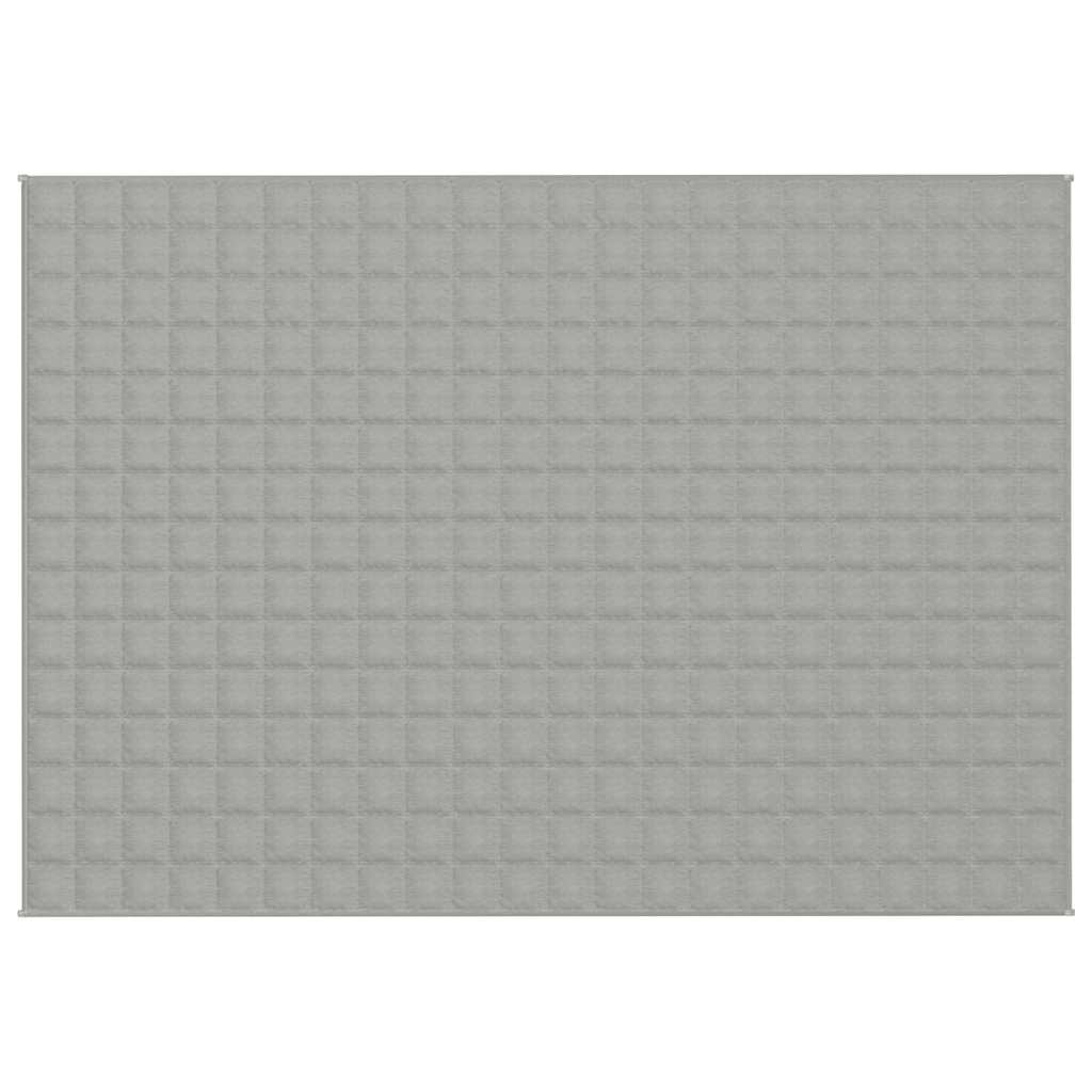 Coperta Ponderata Grigia 155x220 cm 7 kg Tessuto