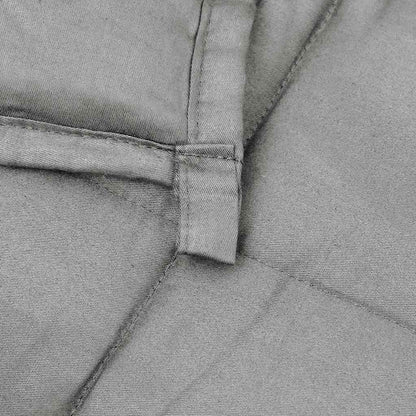 Coperta Ponderata Grigia 155x220 cm 7 kg Tessuto | homemem39