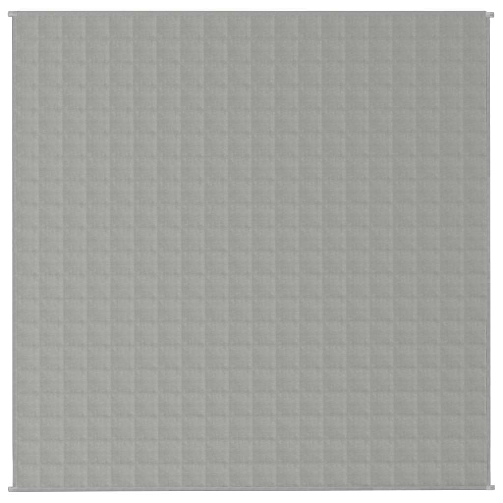 Coperta Ponderata Grigia 200x200 cm 13 kg Tessuto | homemem39