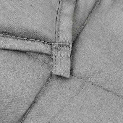 Coperta Ponderata Grigia 200x200 cm 13 kg Tessuto | homemem39