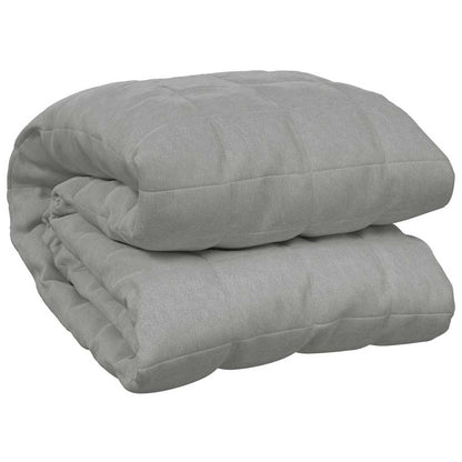 Coperta Ponderata Grigia 200x225 cm 9 kg Tessuto | homemem39
