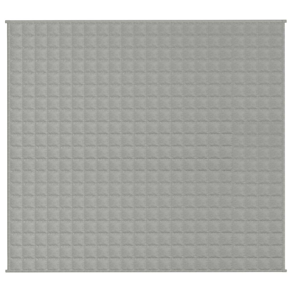 Coperta Ponderata Grigia 200x225 cm 9 kg Tessuto | homemem39