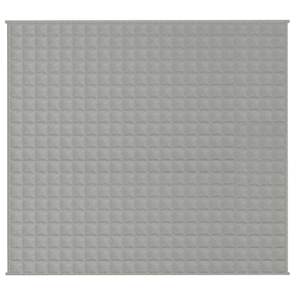 Coperta Ponderata Grigia 200x225 cm 9 kg Tessuto | homemem39
