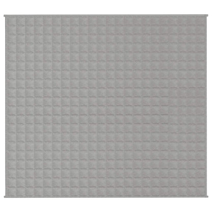 Coperta Ponderata Grigia 200x225 cm 13 kg Tessuto