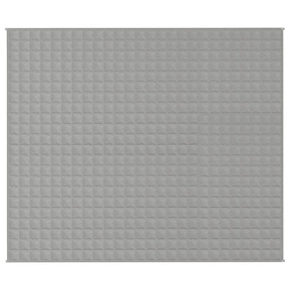 Coperta Ponderata Grigia 220x260 cm 11 kg Tessuto