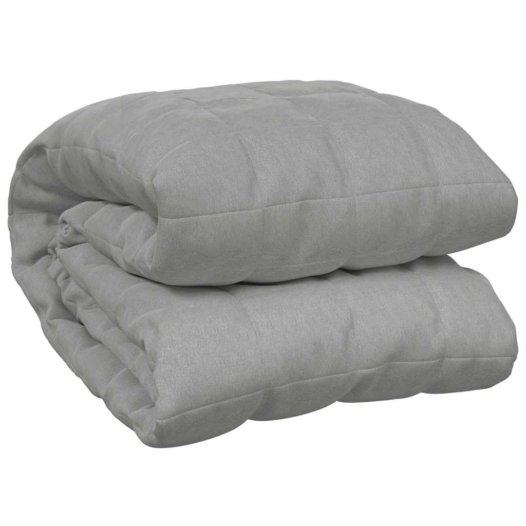 Coperta Ponderata Grigia 220x260 cm 15 kg Tessuto | homemem39