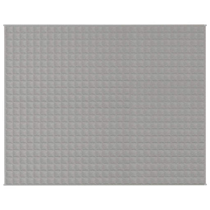 Coperta Ponderata Grigia 235x290 cm 11 kg Tessuto