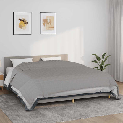Coperta Ponderata Grigia 235x290 cm 15 kg Tessuto | homemem39