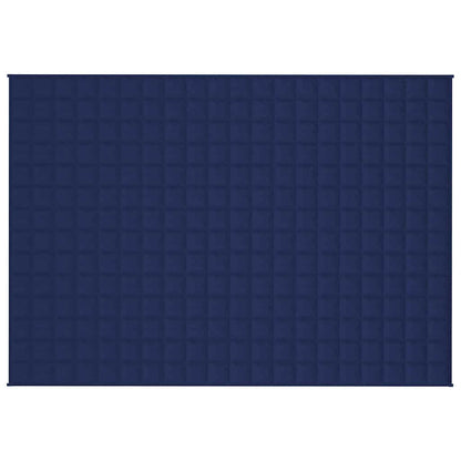 Coperta Ponderata Blu 138x200 cm 6 kg Tessuto