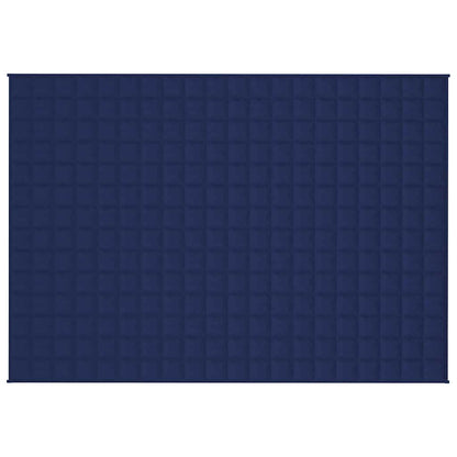 Coperta Ponderata Blu 138x200 cm 10 kg Tessuto | homemem39