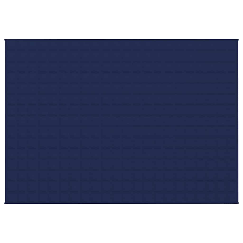 Coperta Ponderata Blu 155x220 cm 7 kg Tessuto | homemem39