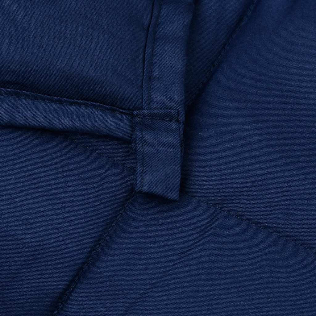 Coperta Ponderata Blu 200x200 cm 13 kg Tessuto | homemem39