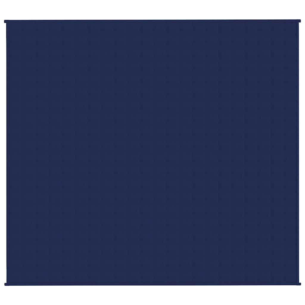 Coperta Ponderata Blu 200x225 cm 13 kg Tessuto | homemem39