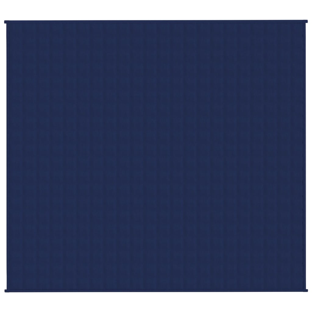 Coperta Ponderata Blu 200x225 cm 13 kg Tessuto