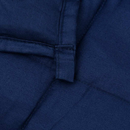 Coperta Ponderata Blu 220x235 cm 11 kg Tessuto | homemem39
