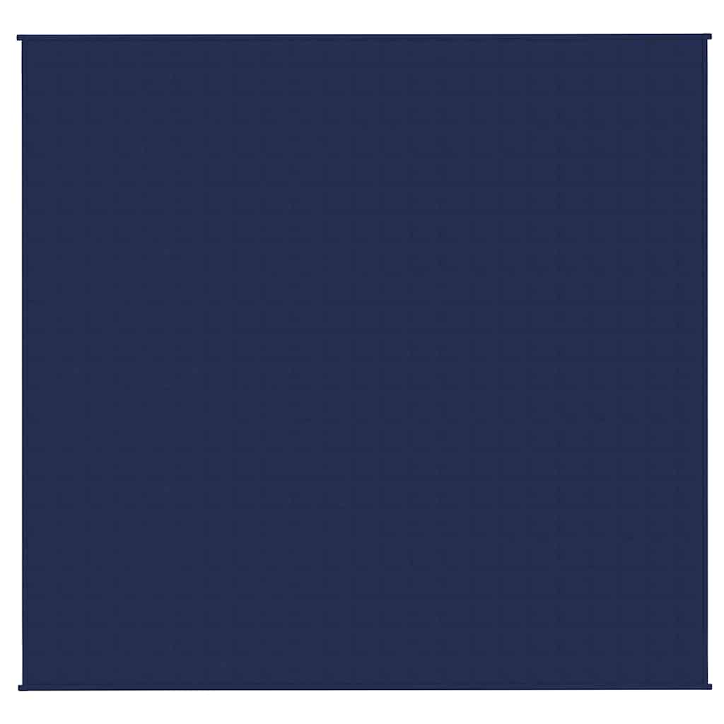 Coperta Ponderata Blu 220x235 cm 15 kg Tessuto