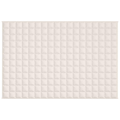 Coperta Ponderata Crema Chiaro 120x180 cm 5 kg Tessuto | homemem39