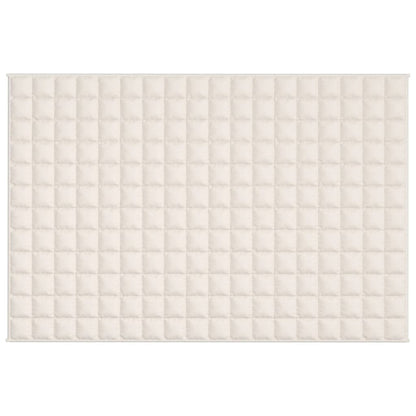 Coperta Ponderata Crema Chiaro 120x180 cm 5 kg Tessuto