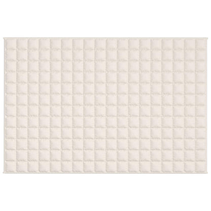 Coperta Ponderata Crema Chiaro 120x180 cm 9 kg Tessuto | homemem39