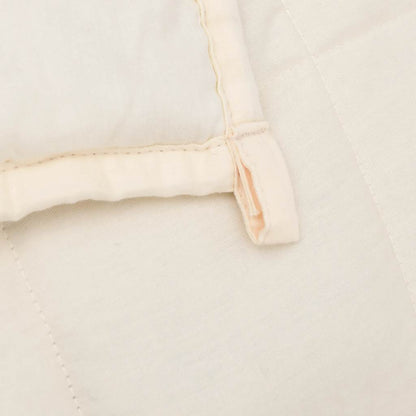 Coperta Ponderata Crema Chiaro 138x200 cm 6 kg Tessuto | homemem39