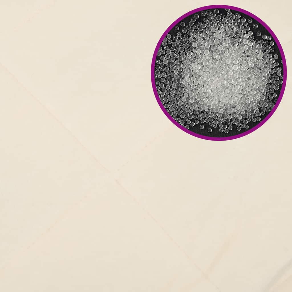 Coperta Ponderata Crema Chiaro 138x200 cm 6 kg Tessuto