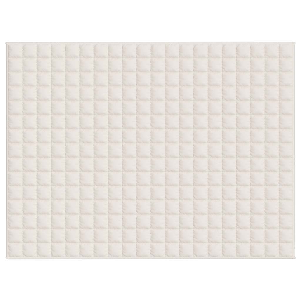 Coperta Ponderata Crema Chiaro 150x200 cm 11 kg Tessuto | homemem39