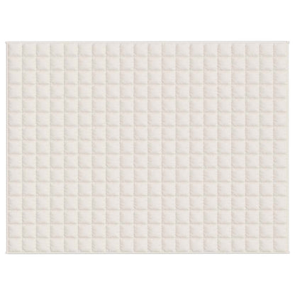 Coperta Ponderata Crema Chiaro 150x200 cm 11 kg Tessuto | homemem39