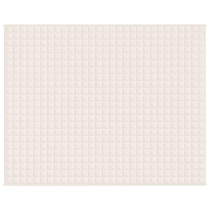 Coperta Ponderata Crema Chiaro 235x290 cm 15 kg Tessuto | homemem39