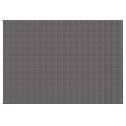 Coperta Ponderata Grigia 138x200 cm 10 kg Tessuto | homemem39