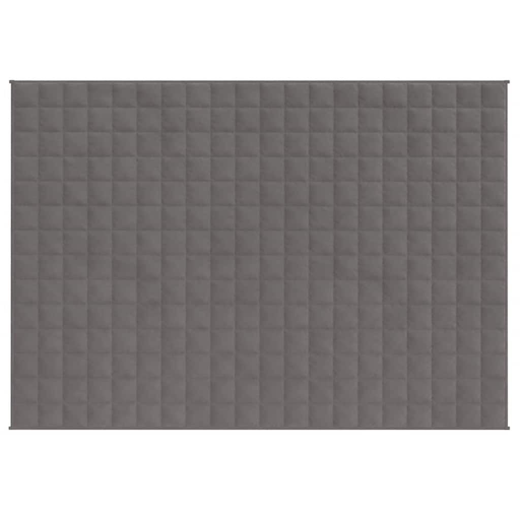 Coperta Ponderata Grigia 150x200 cm 11 kg Tessuto