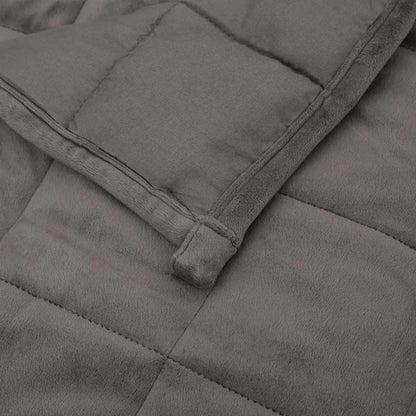 Coperta Ponderata Grigia 150x200 cm 11 kg Tessuto | homemem39