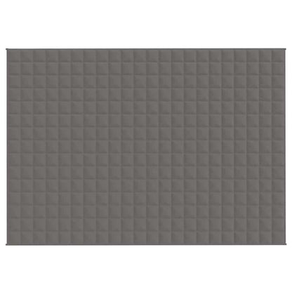 Coperta Ponderata Grigia 155x220 cm 7 kg Tessuto