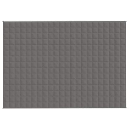 Coperta Ponderata Grigia 155x220 cm 11 kg Tessuto