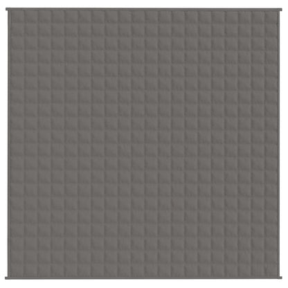 Coperta Ponderata Grigia 200x200 cm 13 kg Tessuto | homemem39