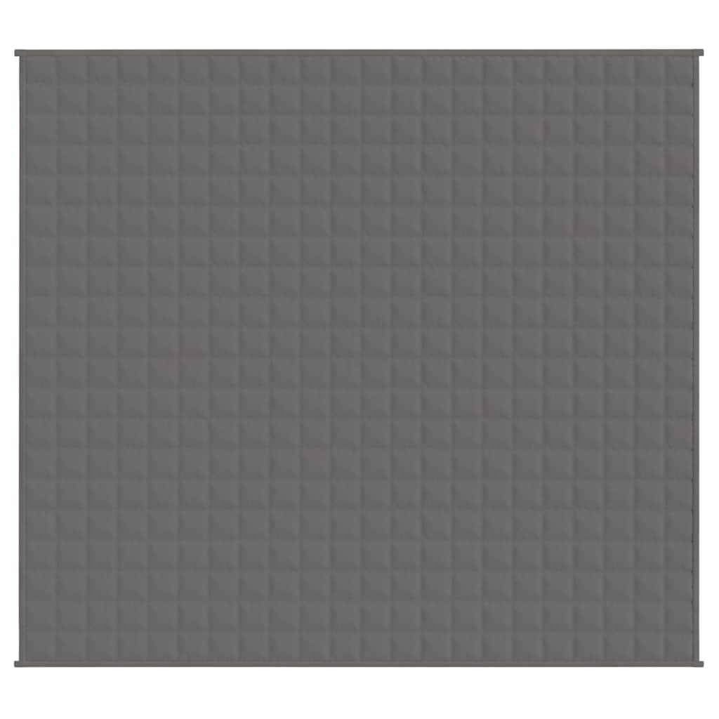 Coperta Ponderata Grigia 200x225 cm 9 kg Tessuto | homemem39