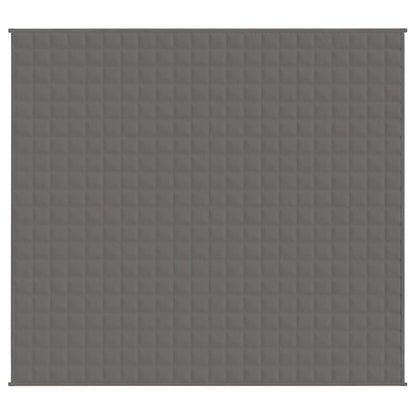 Coperta Ponderata Grigia 200x225 cm 9 kg Tessuto | homemem39